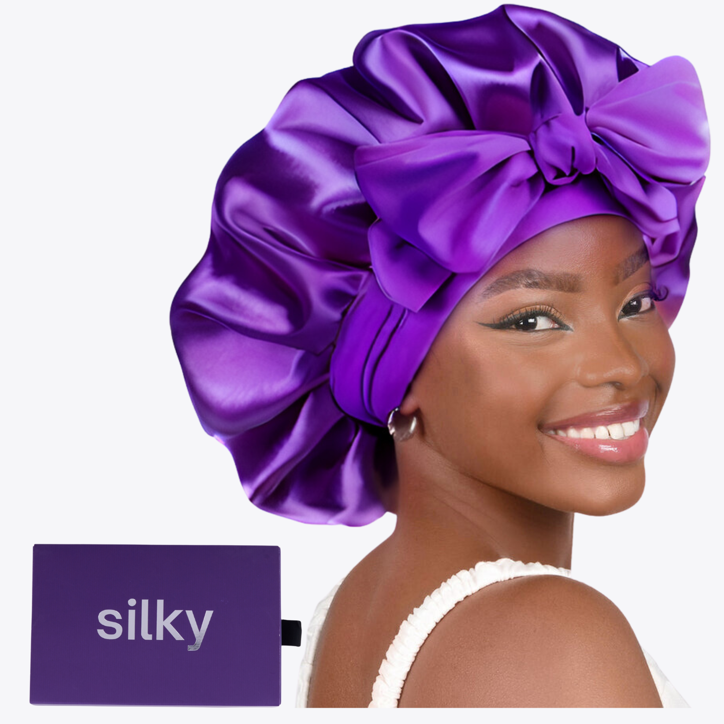 100% Mulberry Silk Hair Bonnet™